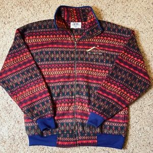 Yellowstone National Park Vintage Fleece Zip Up